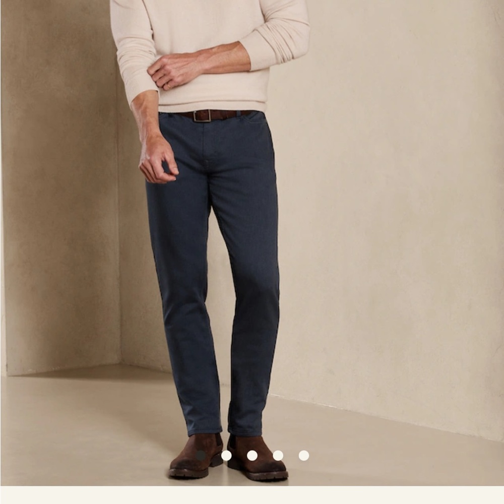 NWT Banana Republic slim fit 40x34 traveler pants